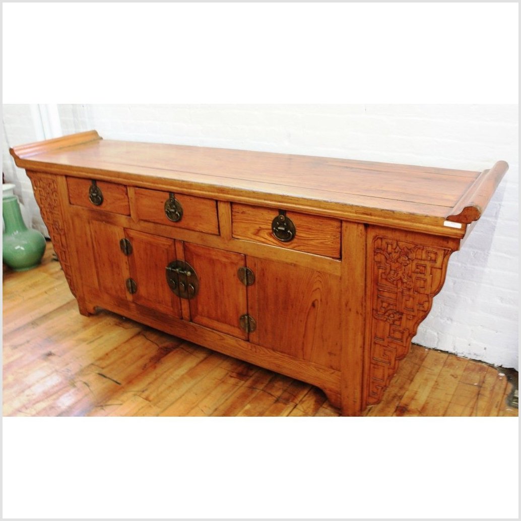 Natural Altar Coffer-1. Asian & Chinese Furniture, Art, Antiques, Vintage Home Décor for sale at FEA Home