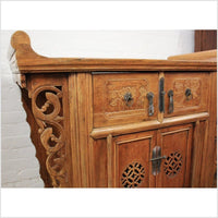 Natural Elmwood Altar Cabinet