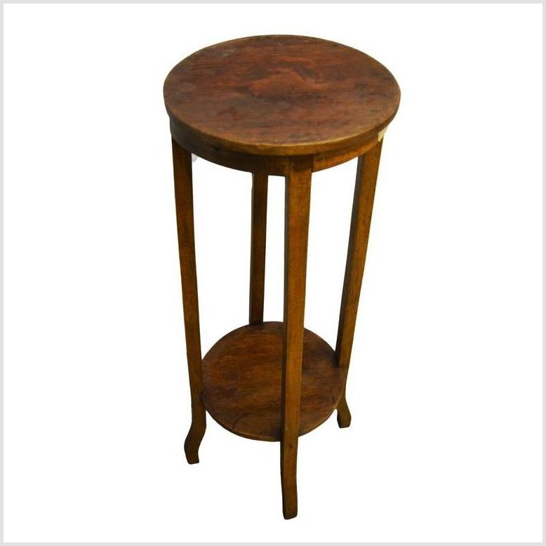 Natural Wood Pedestal-YN3914-2. Asian & Chinese Furniture, Art, Antiques, Vintage Home Décor for sale at FEA Home