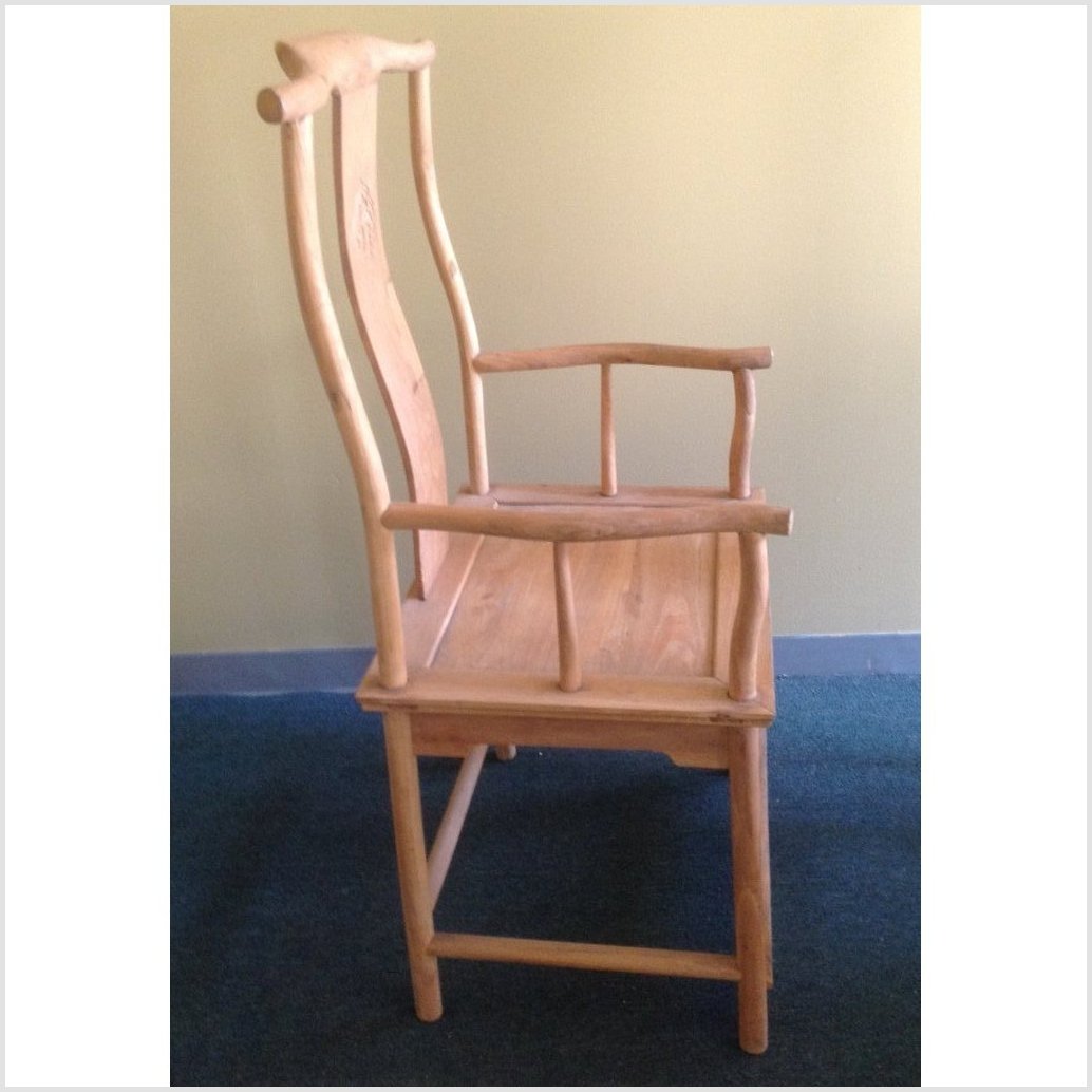 Natural Yoke Back Chairs-3. Asian &amp; Chinese Furniture, Art, Antiques, Vintage Home Décor for sale at FEA Home