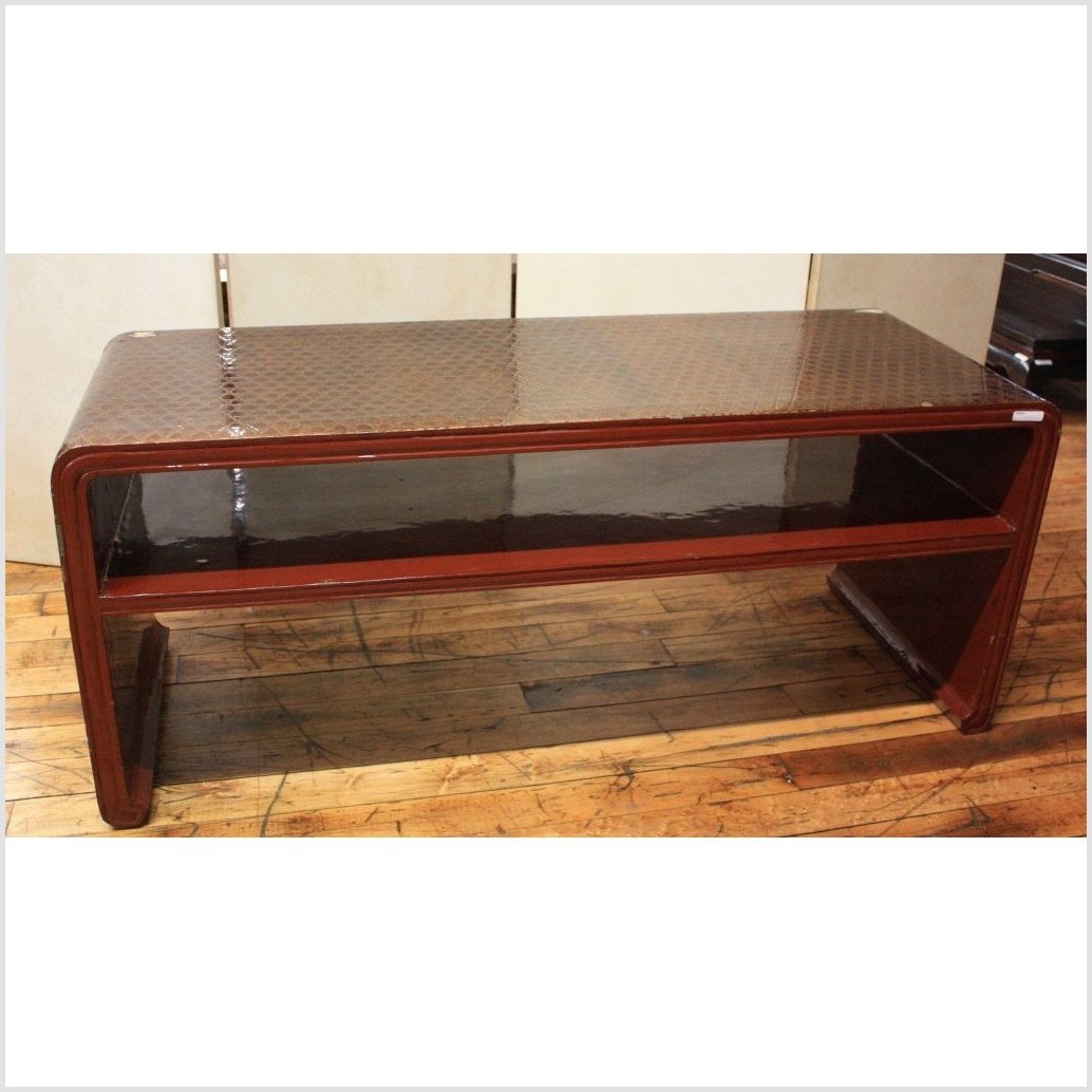 Negoro Lacquer Waterfall Coffee Table-3. Asian &amp; Chinese Furniture, Art, Antiques, Vintage Home Décor for sale at FEA Home