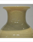 Off-White Crackle Porcelain Vase-2. Asian & Chinese Furniture, Art, Antiques, Vintage Home Décor for sale at FEA Home