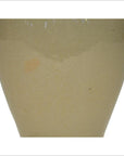 Off-White Crackle Porcelain Vase-3. Asian & Chinese Furniture, Art, Antiques, Vintage Home Décor for sale at FEA Home