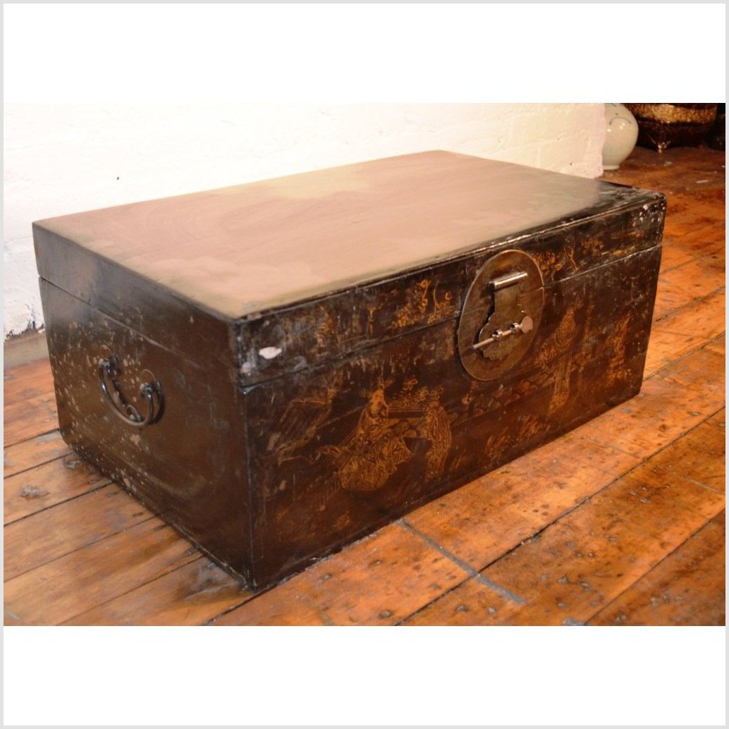 Original Decoration Trunk-2. Asian & Chinese Furniture, Art, Antiques, Vintage Home Décor for sale at FEA Home