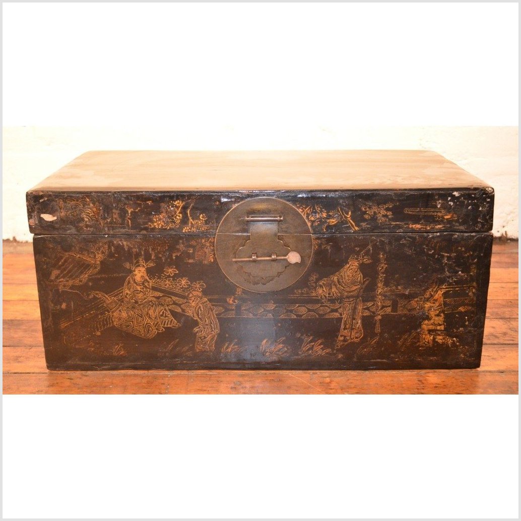 Original Decoration Trunk-1. Asian & Chinese Furniture, Art, Antiques, Vintage Home Décor for sale at FEA Home