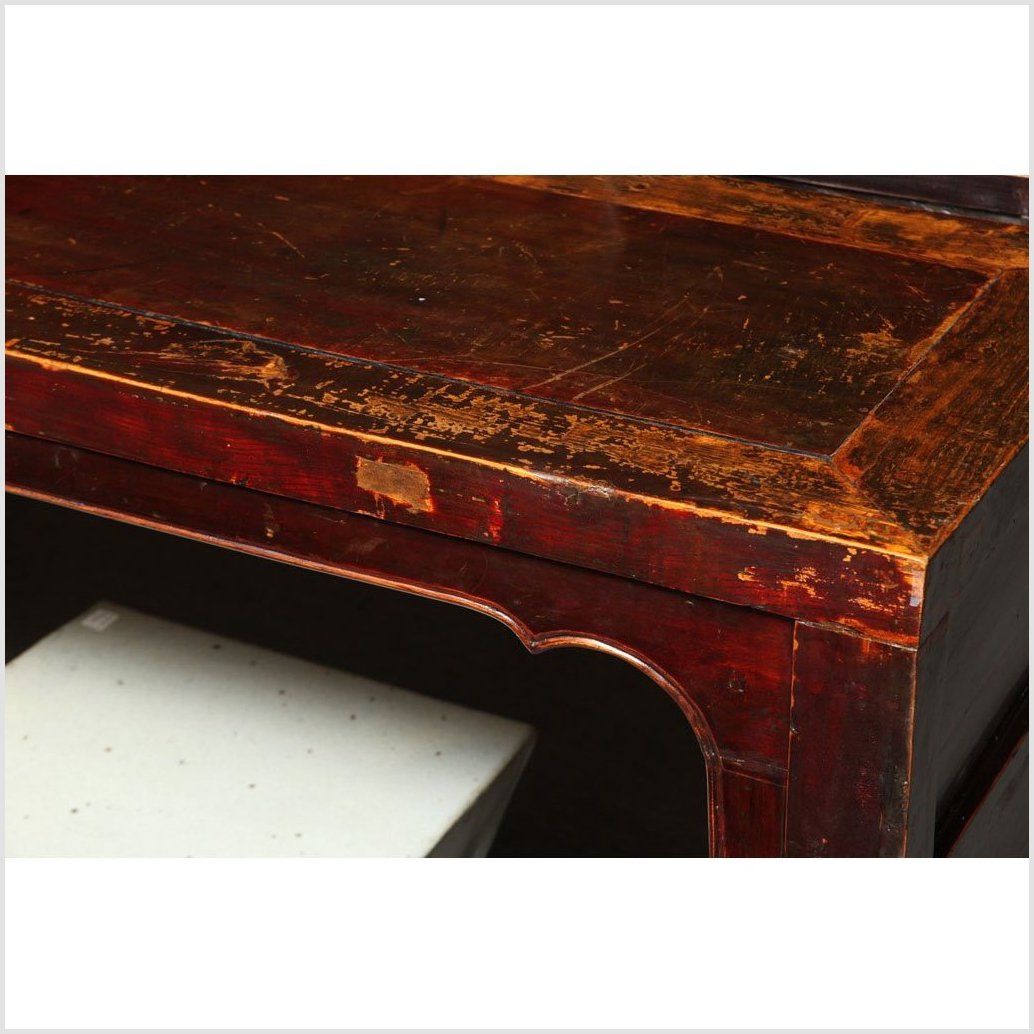 Original Finish 7&#39; Console Table-4. Asian &amp; Chinese Furniture, Art, Antiques, Vintage Home Décor for sale at FEA Home