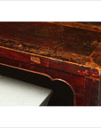 Original Finish 7' Console Table-4. Asian & Chinese Furniture, Art, Antiques, Vintage Home Décor for sale at FEA Home