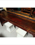 Original Finish 7' Console Table-5. Asian & Chinese Furniture, Art, Antiques, Vintage Home Décor for sale at FEA Home