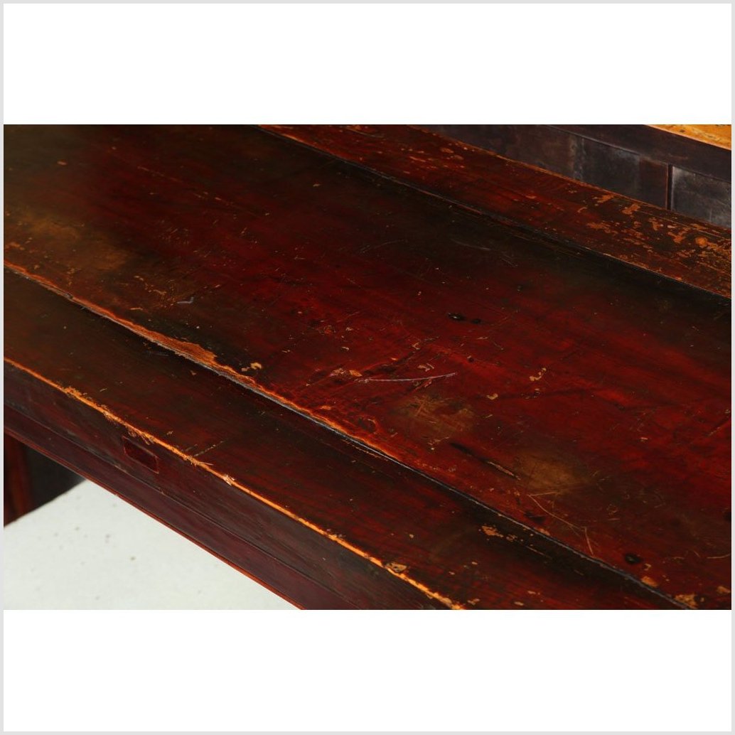 Original Finish 7&#39; Console Table-6. Asian &amp; Chinese Furniture, Art, Antiques, Vintage Home Décor for sale at FEA Home