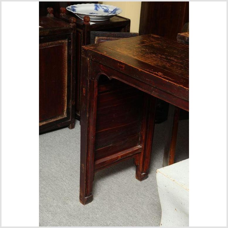 Original Finish 7&#39; Console Table-7. Asian &amp; Chinese Furniture, Art, Antiques, Vintage Home Décor for sale at FEA Home
