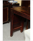 Original Finish 7' Console Table-7. Asian & Chinese Furniture, Art, Antiques, Vintage Home Décor for sale at FEA Home