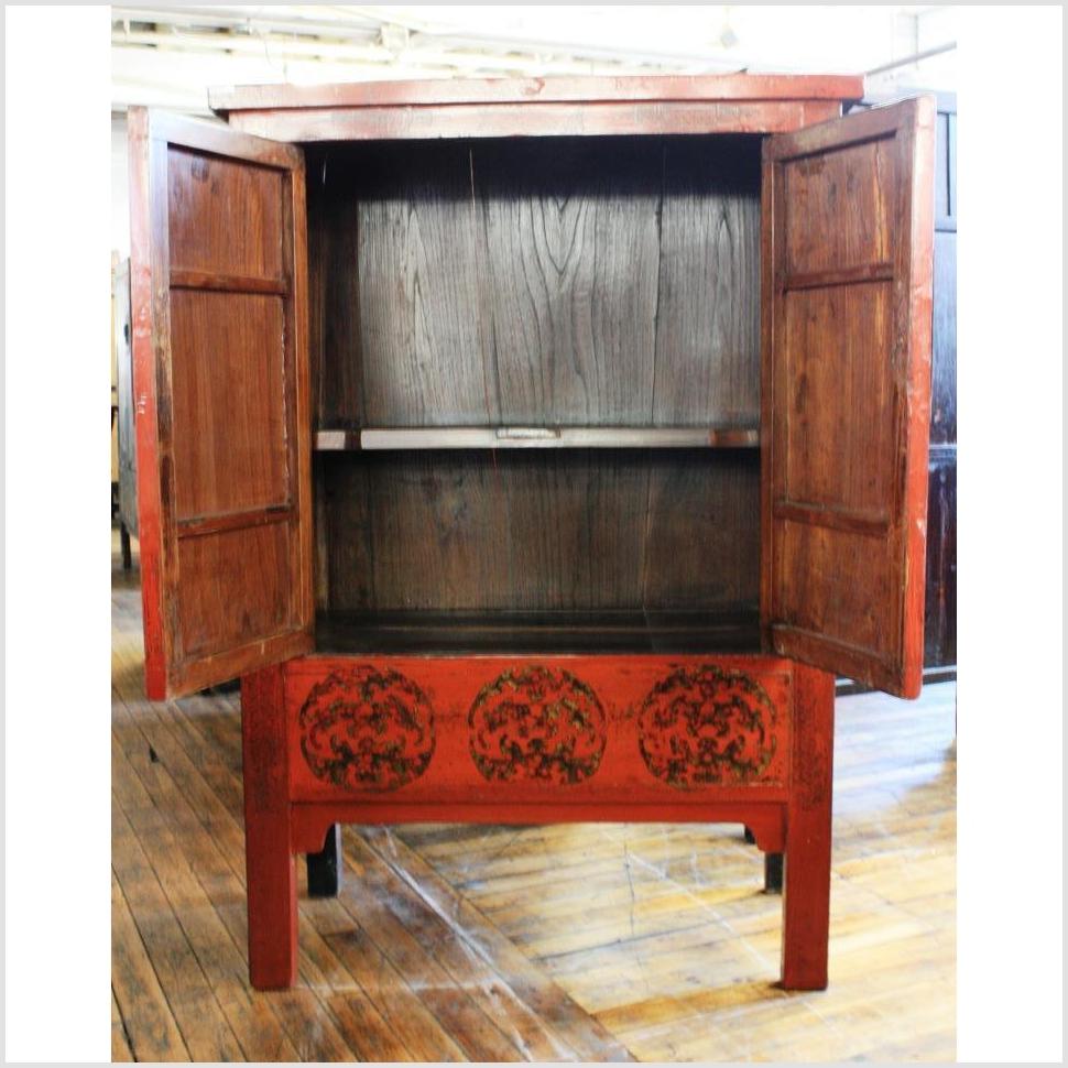 Original Red Lacquer Cabinet-2. Asian & Chinese Furniture, Art, Antiques, Vintage Home Décor for sale at FEA Home
