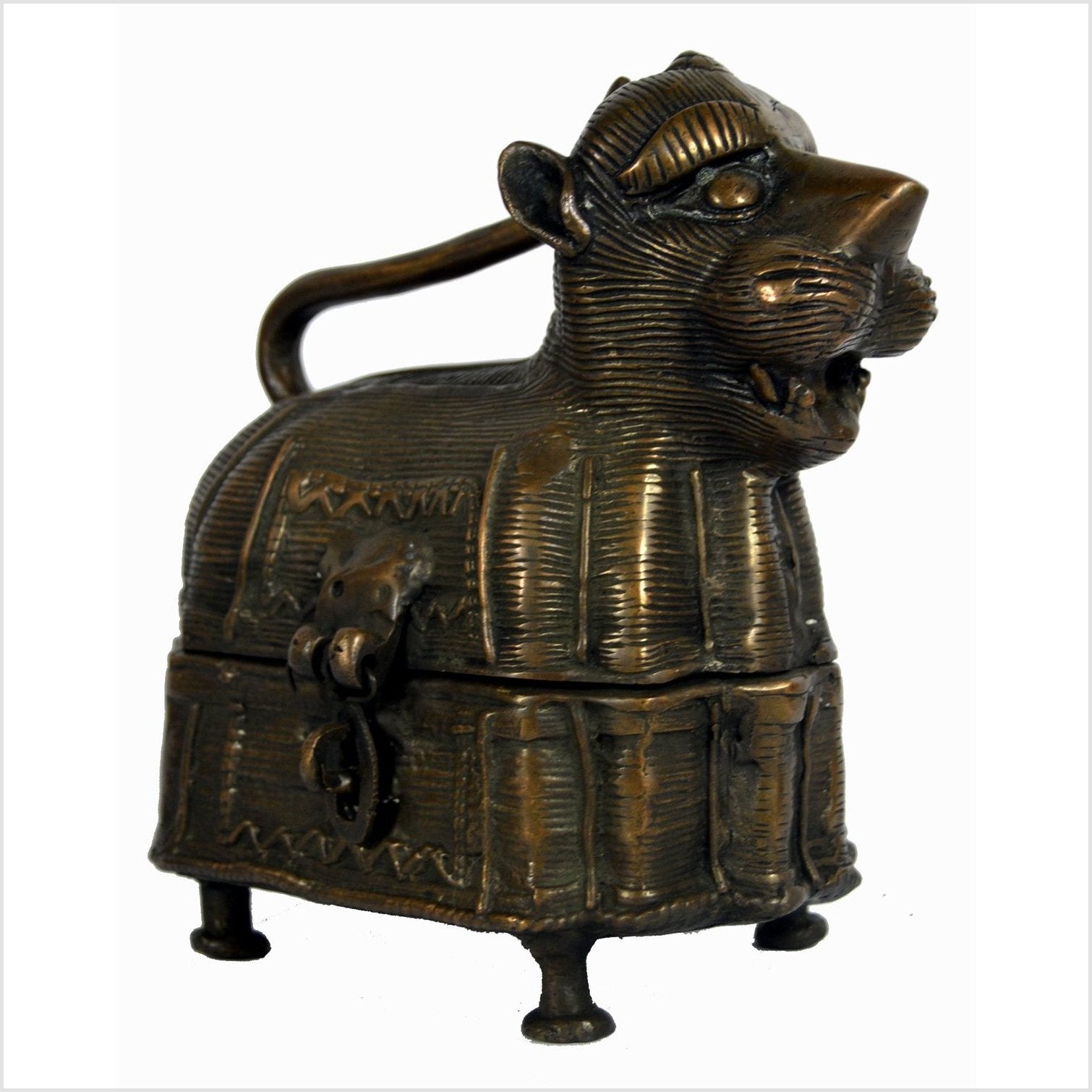 Orissa Animal Treasure Box-2. Asian & Chinese Furniture, Art, Antiques, Vintage Home Décor for sale at FEA Home