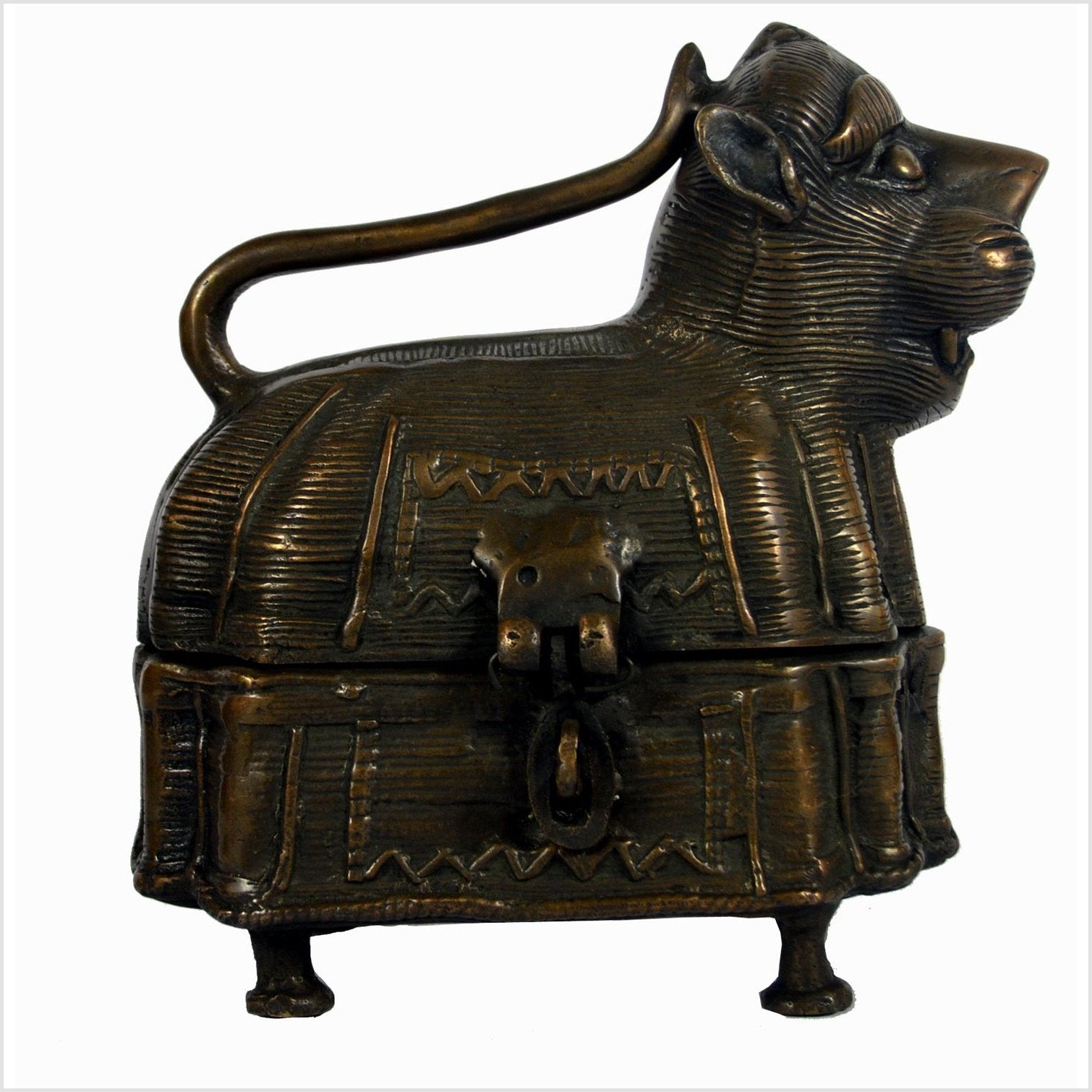 Orissa Animal Treasure Box-1. Asian & Chinese Furniture, Art, Antiques, Vintage Home Décor for sale at FEA Home