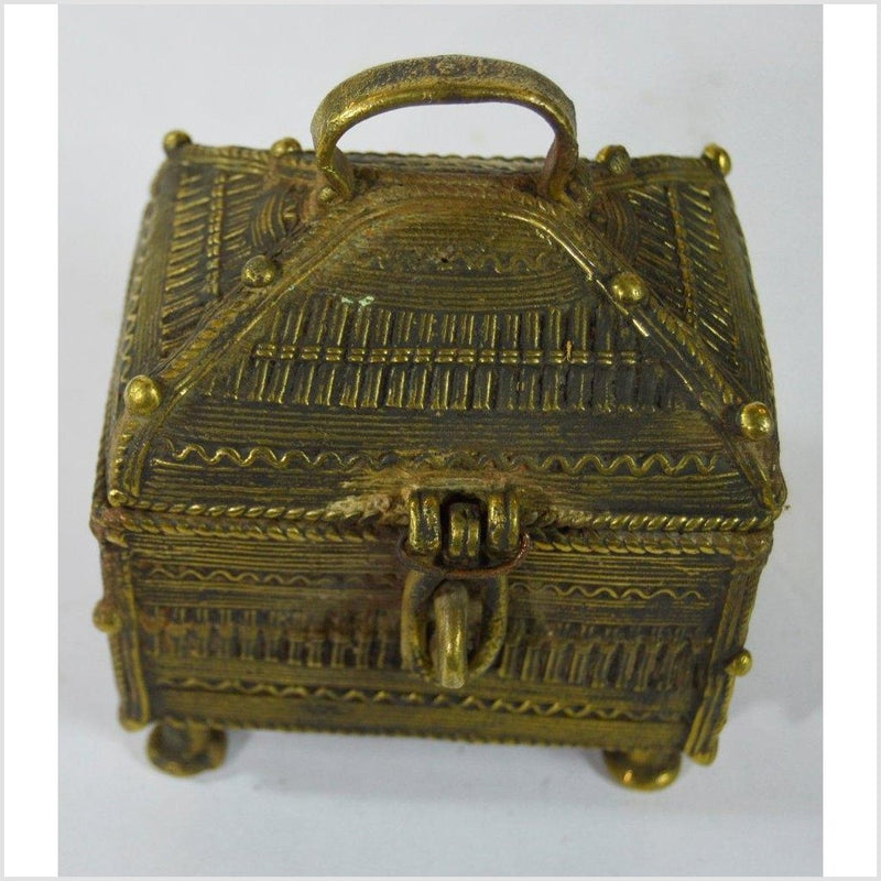Orissa Miniature Treasure Box- Asian Antiques, Vintage Home Decor & Chinese Furniture - FEA Home