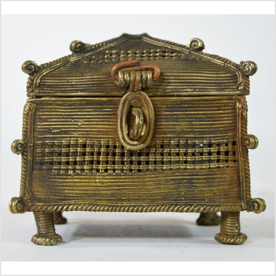 Orissa Miniature Treasure Box-5. Asian &amp; Chinese Furniture, Art, Antiques, Vintage Home Décor for sale at FEA Home
