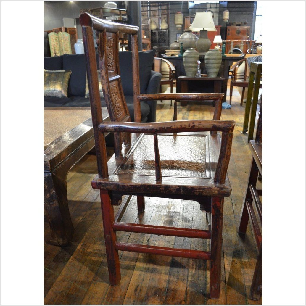 Pair of Antique Chinese Arm Chairs-3. Asian &amp; Chinese Furniture, Art, Antiques, Vintage Home Décor for sale at FEA Home