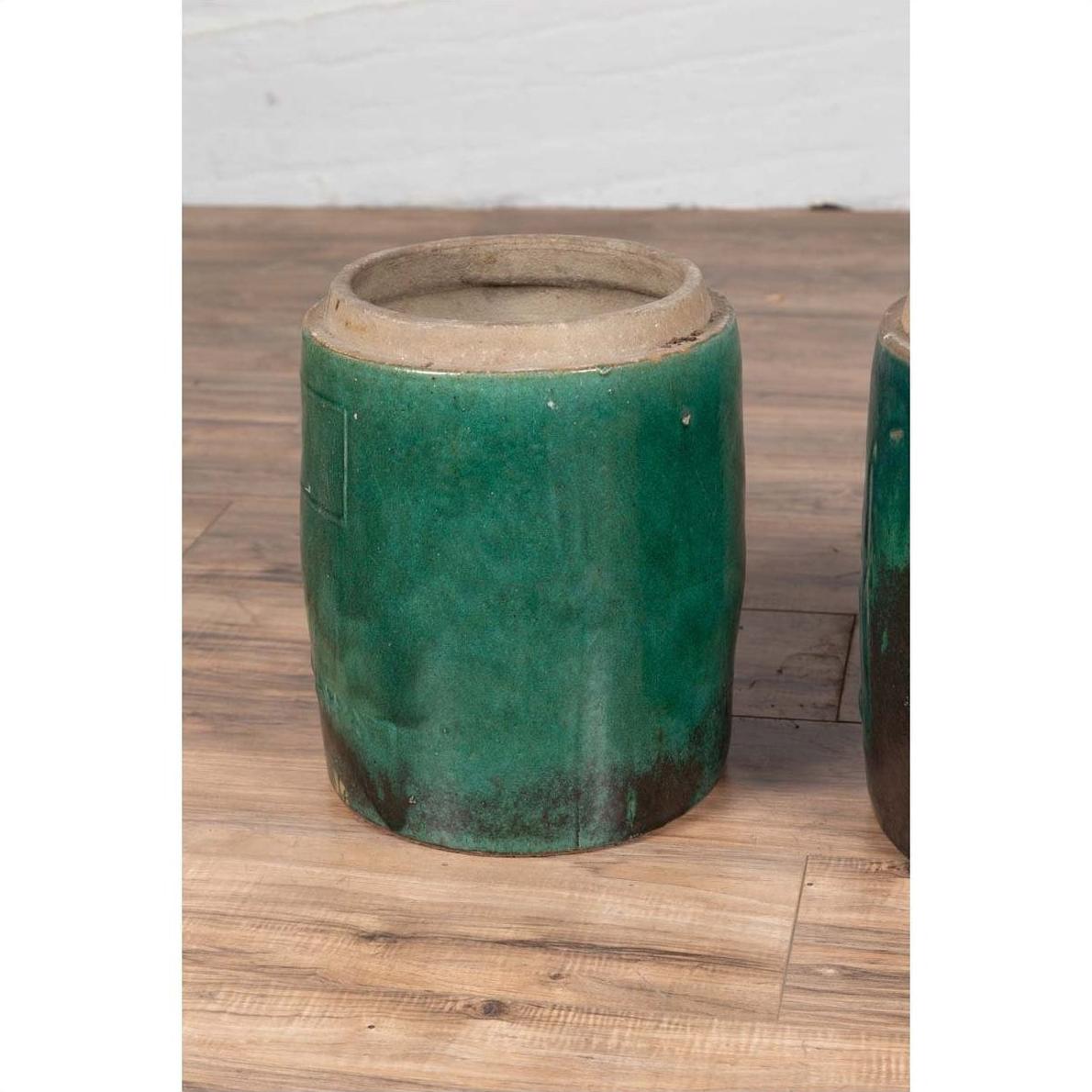 Pair of Antique Chinese Planters-6. Asian &amp; Chinese Furniture, Art, Antiques, Vintage Home Décor for sale at FEA Home