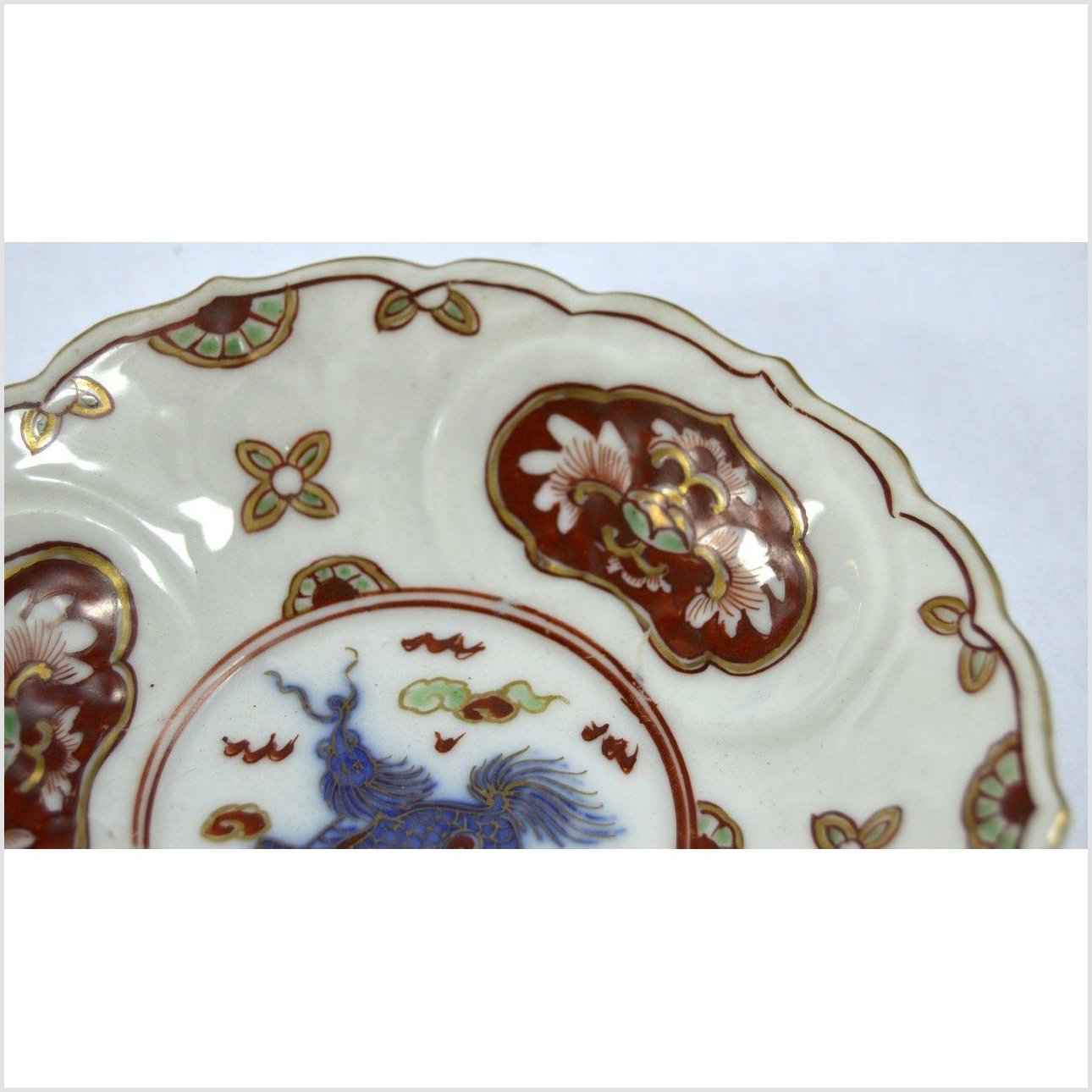 Pair of Japanese Imari Plates-2. Asian & Chinese Furniture, Art, Antiques, Vintage Home Décor for sale at FEA Home