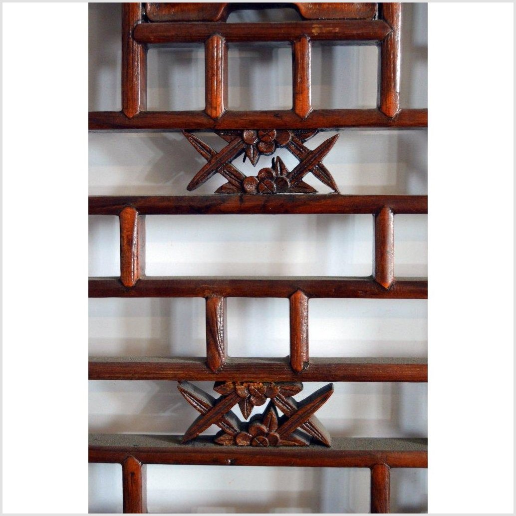 2-Panel Wooden Screen with Open Fretwork Design-6. Asian &amp; Chinese Furniture, Art, Antiques, Vintage Home Décor for sale at FEA Home