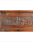 2-Panel Wooden Screen with Open Fretwork Design-7. Asian & Chinese Furniture, Art, Antiques, Vintage Home Décor for sale at FEA Home