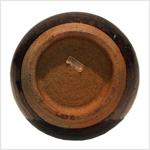 Prem Artisan Ceramic Jar-YN3589-8. Asian & Chinese Furniture, Art, Antiques, Vintage Home Décor for sale at FEA Home