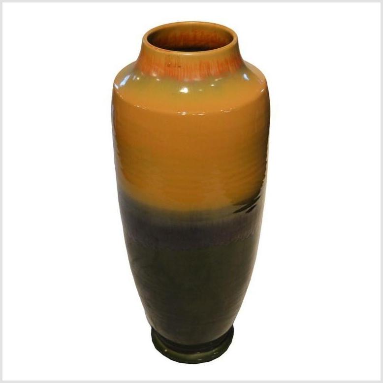 Prem Artisan Ceramic Vase-1. Asian & Chinese Furniture, Art, Antiques, Vintage Home Décor for sale at FEA Home