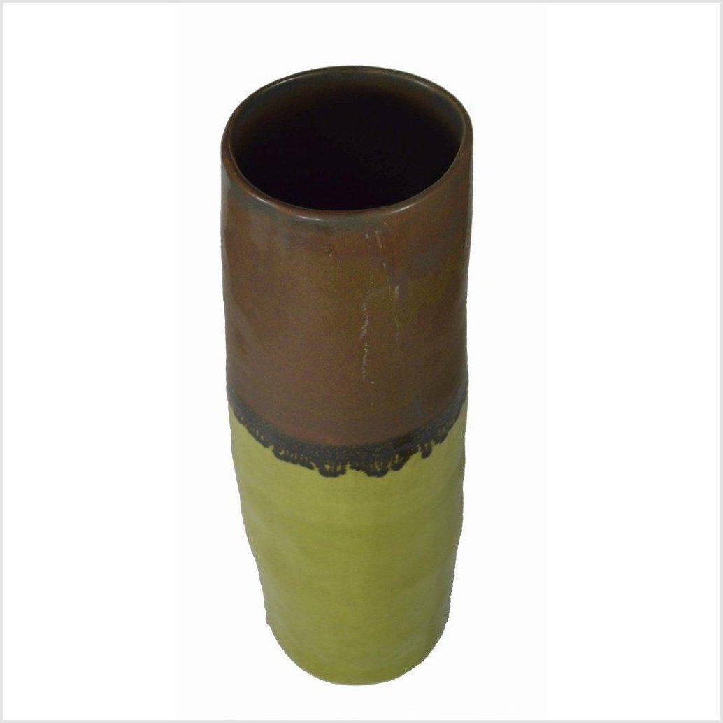 Prem Artisan Ceramic Vase-2. Asian & Chinese Furniture, Art, Antiques, Vintage Home Décor for sale at FEA Home