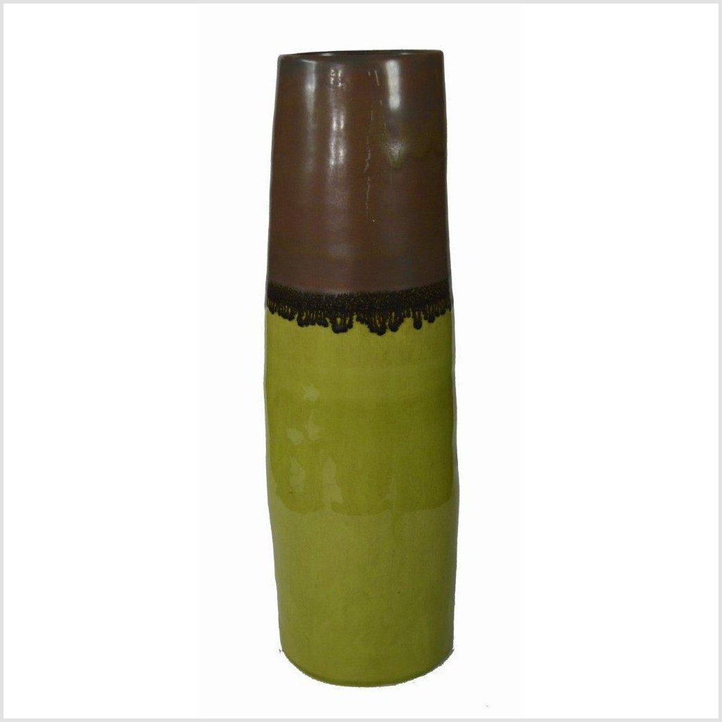 Prem Artisan Ceramic Vase-1. Asian & Chinese Furniture, Art, Antiques, Vintage Home Décor for sale at FEA Home