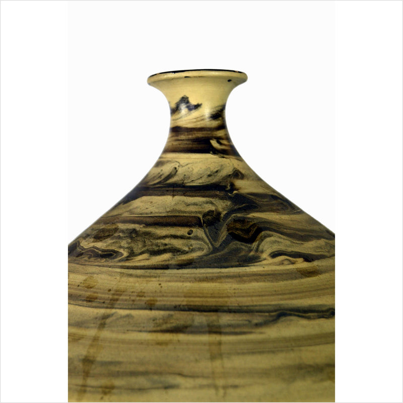 Prem Artisan Large Ceramic Vase-YNE700-2. Asian & Chinese Furniture, Art, Antiques, Vintage Home Décor for sale at FEA Home