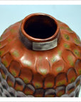 Prem Artisan Snakeskin Ceramic Vase-3. Asian & Chinese Furniture, Art, Antiques, Vintage Home Décor for sale at FEA Home