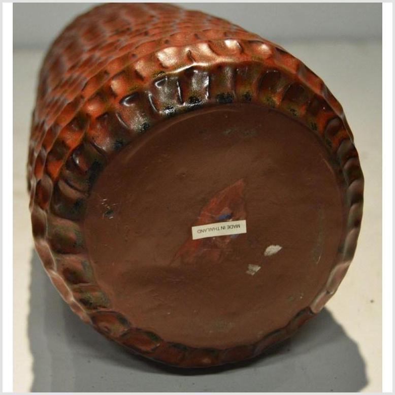 Prem Artisan Snakeskin Ceramic Vase-5. Asian &amp; Chinese Furniture, Art, Antiques, Vintage Home Décor for sale at FEA Home