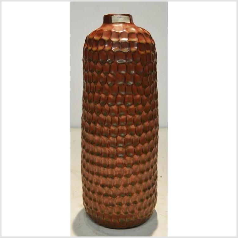 Prem Artisan Snakeskin Ceramic Vase-1. Asian & Chinese Furniture, Art, Antiques, Vintage Home Décor for sale at FEA Home