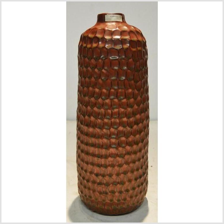 Prem Artisan Snakeskin Ceramic Vase- Asian Antiques, Vintage Home Decor & Chinese Furniture - FEA Home
