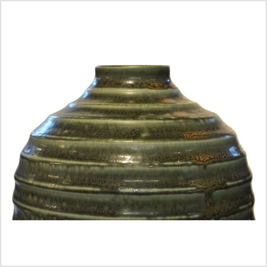 Prem Collection Artisan Large Ceramic Vase-3. Asian &amp; Chinese Furniture, Art, Antiques, Vintage Home Décor for sale at FEA Home