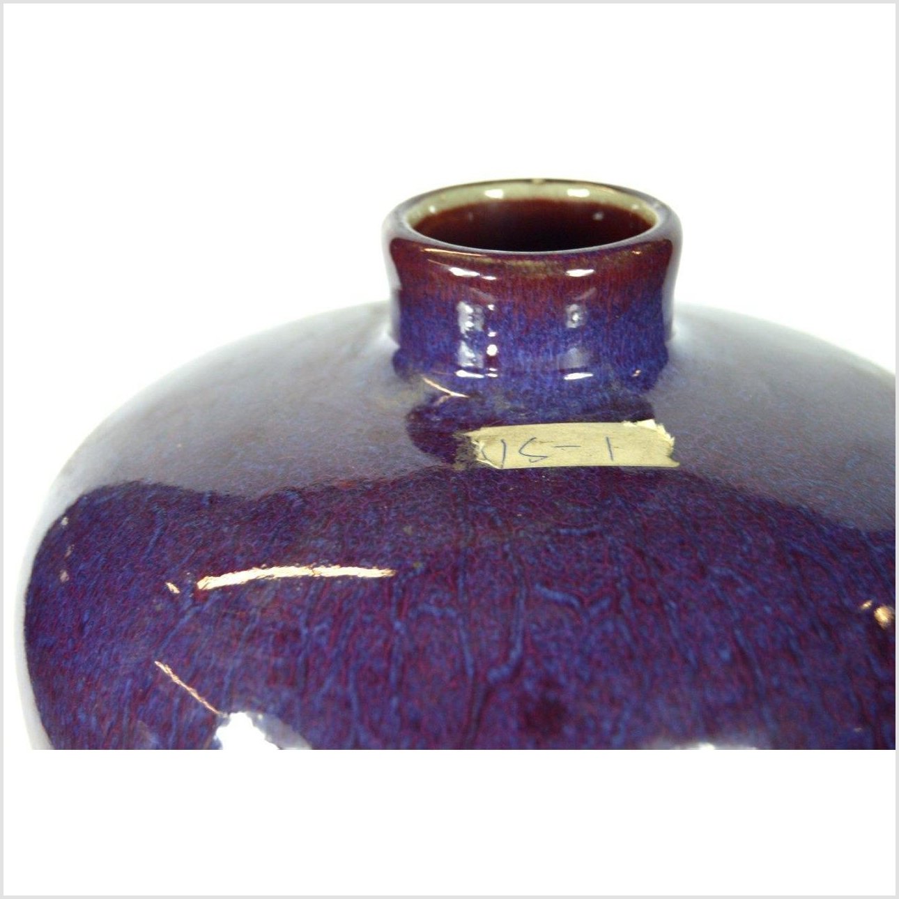Prem Glazed Ceramic Vase-6. Asian &amp; Chinese Furniture, Art, Antiques, Vintage Home Décor for sale at FEA Home