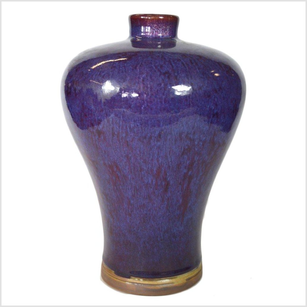 Prem Glazed Ceramic Vase-1. Asian & Chinese Furniture, Art, Antiques, Vintage Home Décor for sale at FEA Home