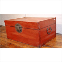 Red Leather Trunk