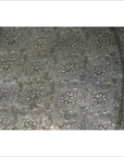 Repousse Nickel-Silver Demi-Lune Table-7. Asian & Chinese Furniture, Art, Antiques, Vintage Home Décor for sale at FEA Home