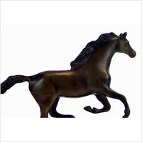Running Horse Bronze Sculpture