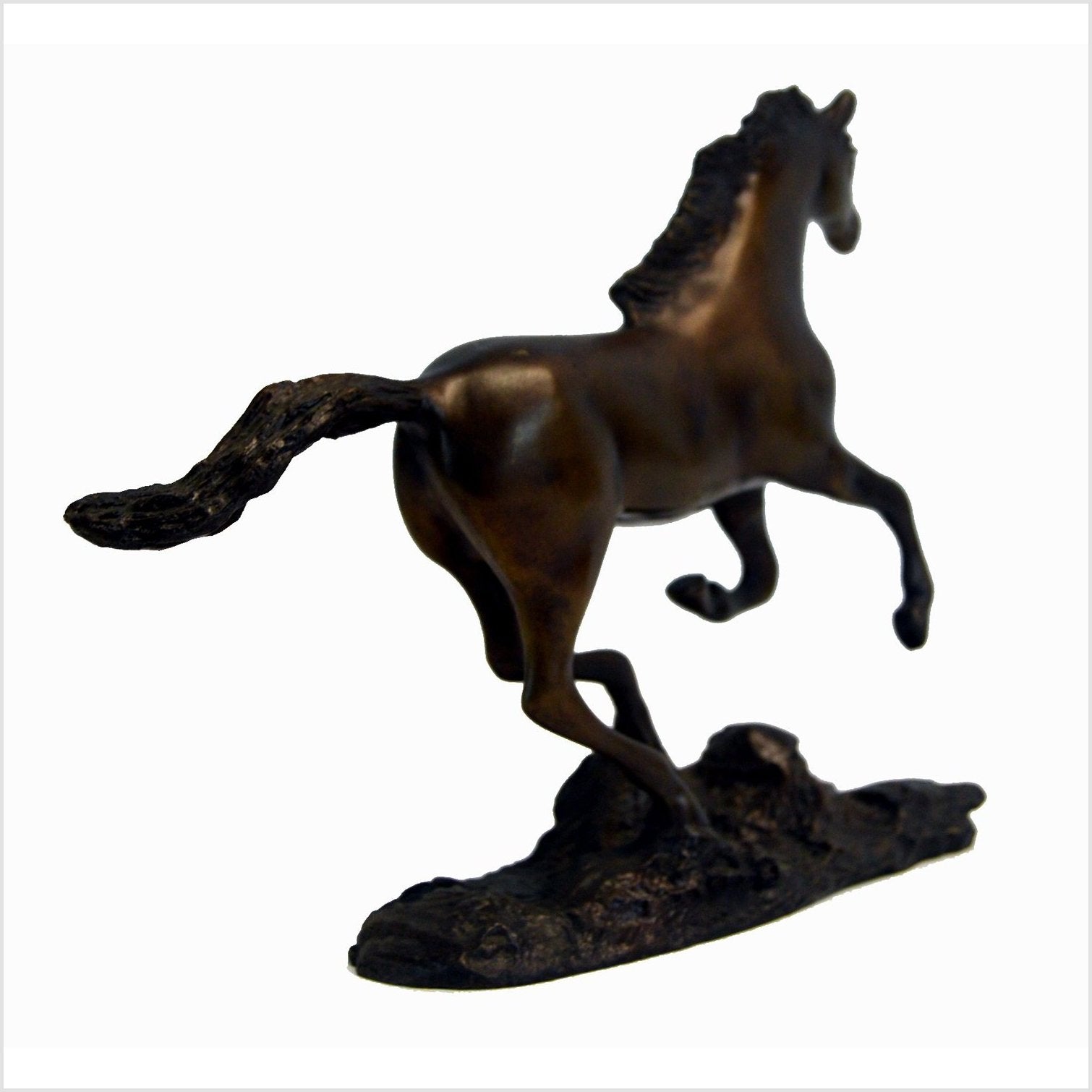 Running Horse Bronze Sculpture-5. Asian &amp; Chinese Furniture, Art, Antiques, Vintage Home Décor for sale at FEA Home