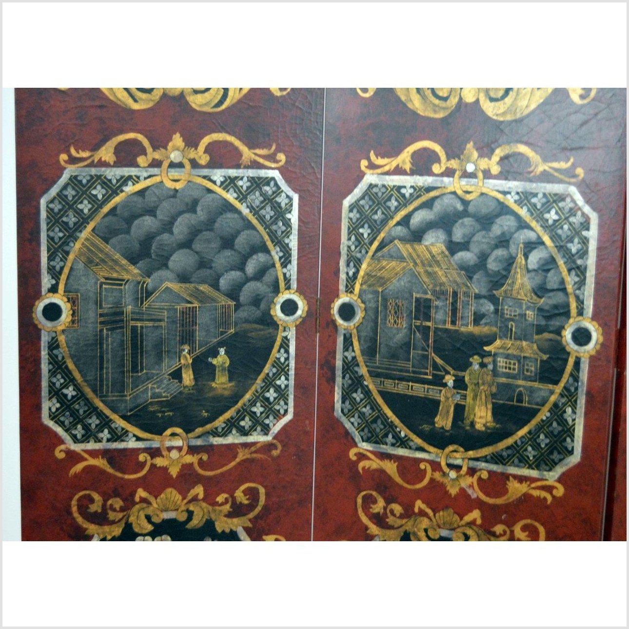Screen-6. Asian &amp; Chinese Furniture, Art, Antiques, Vintage Home Décor for sale at FEA Home