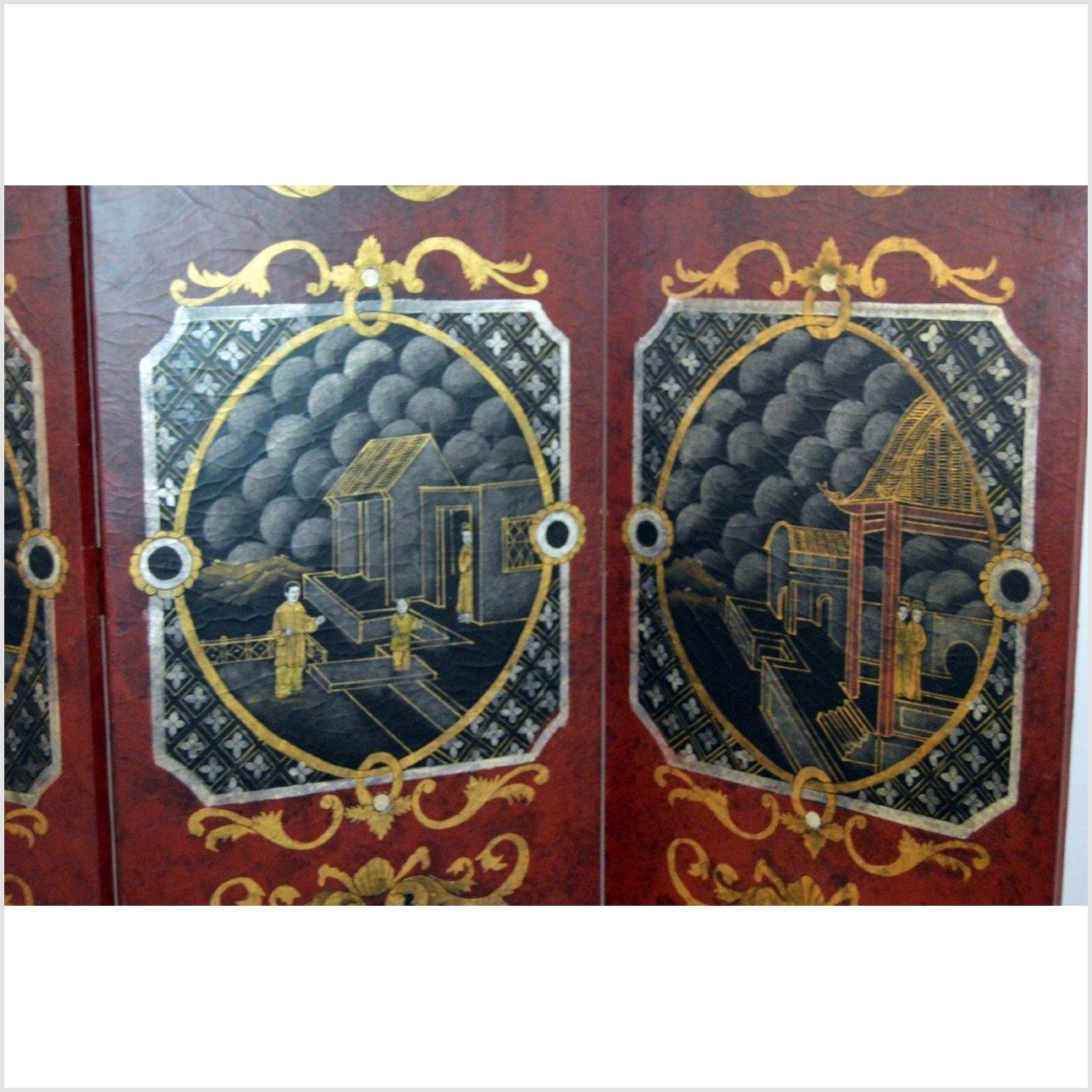 Screen-7. Asian &amp; Chinese Furniture, Art, Antiques, Vintage Home Décor for sale at FEA Home