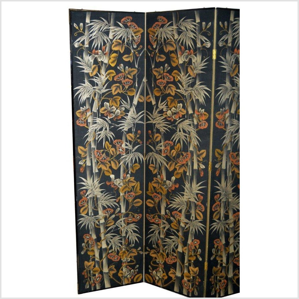 Chinese Floral Screen-2. Asian & Chinese Furniture, Art, Antiques, Vintage Home Décor for sale at FEA Home