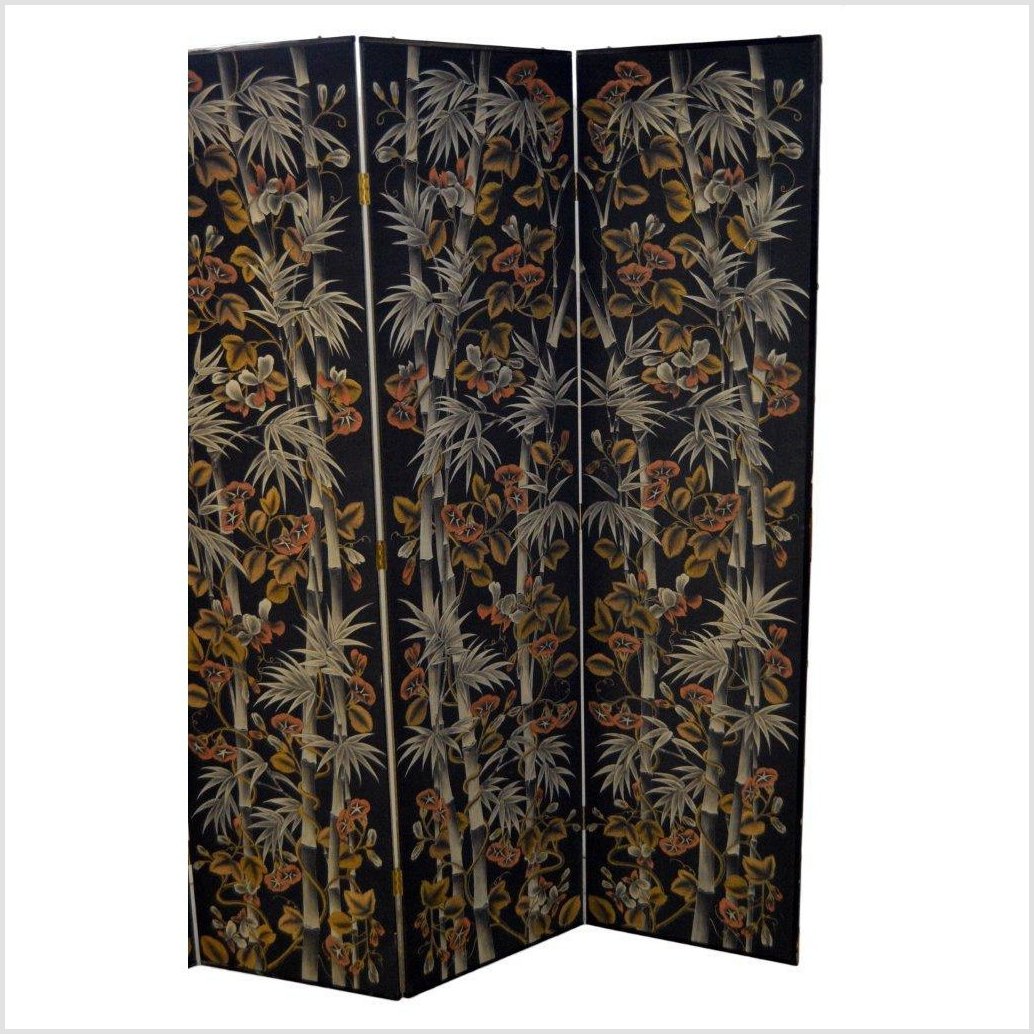 Chinese Floral Screen-5. Asian &amp; Chinese Furniture, Art, Antiques, Vintage Home Décor for sale at FEA Home