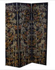 Chinese Floral Screen-5. Asian & Chinese Furniture, Art, Antiques, Vintage Home Décor for sale at FEA Home