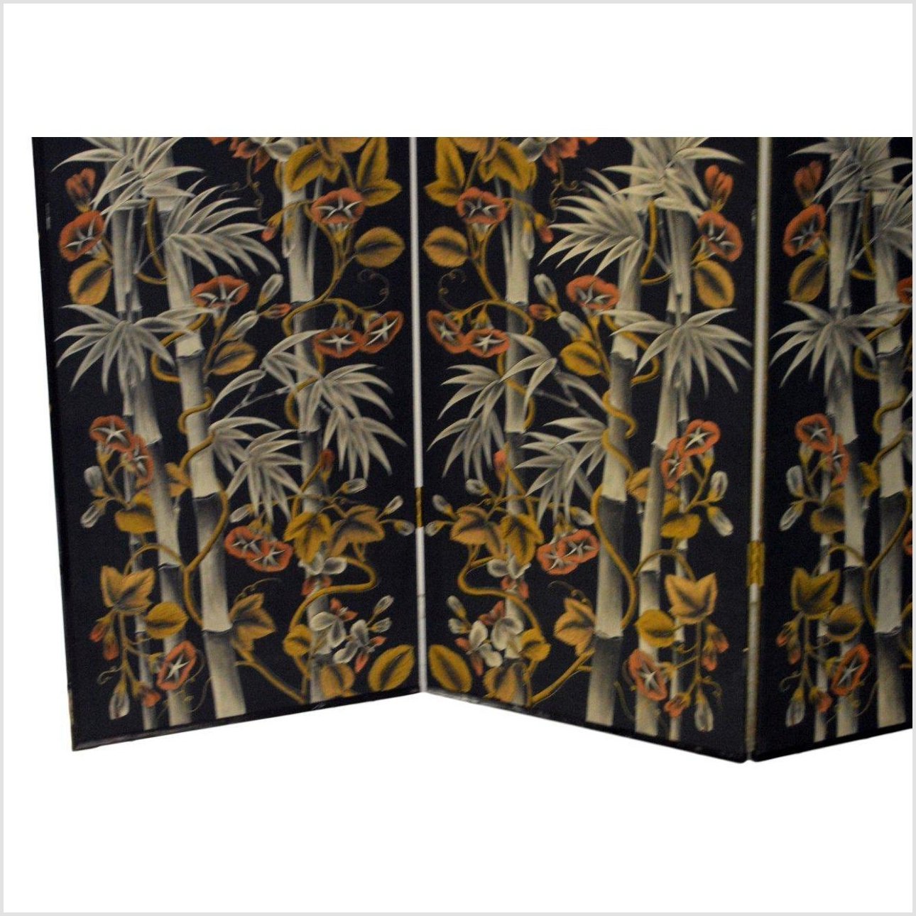 Chinese Floral Screen-7. Asian &amp; Chinese Furniture, Art, Antiques, Vintage Home Décor for sale at FEA Home