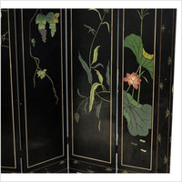 Chinese Vintage 8-Panel Back-to-back Chinoiseries Screen- Asian Antiques, Vintage Home Decor & Chinese Furniture - FEA Home