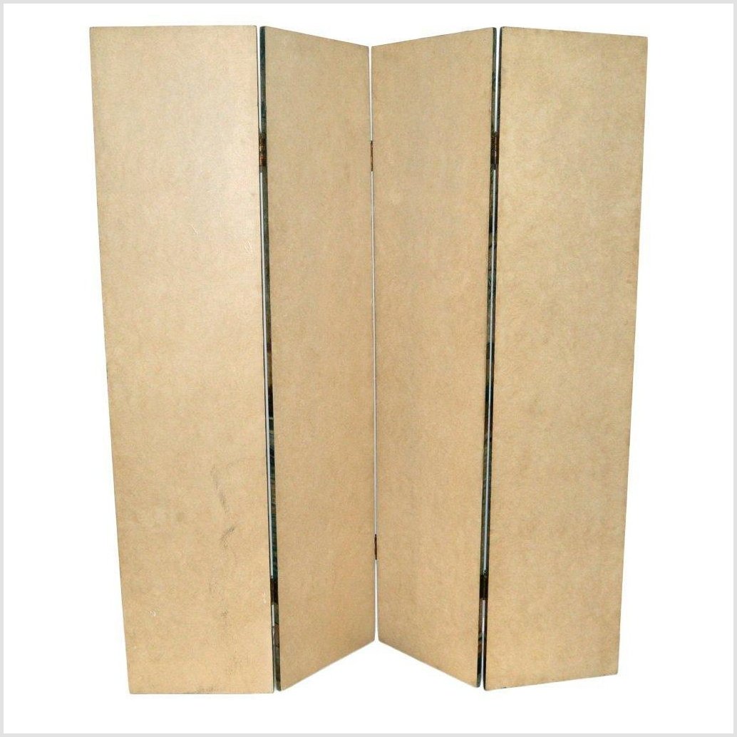 4-Panel Screen with Painting Reminiscent of Venice-3. Asian &amp; Chinese Furniture, Art, Antiques, Vintage Home Décor for sale at FEA Home