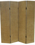 4-Panel Screen with Chinese Calligraphic Inscriptions-8. Asian & Chinese Furniture, Art, Antiques, Vintage Home Décor for sale at FEA Home